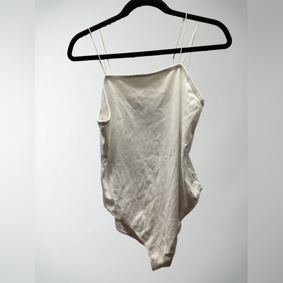 Wild Fable Size XL Bodysuit Black Long-sleeve and White Sleeveless Preloved - Picture 4 of 5